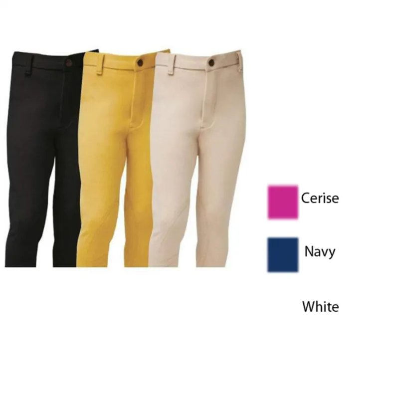 Horseware Kids Knitted Classic Jodhpurs - Cerise